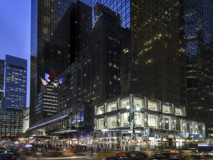 The Grand Hyatt New York is the 10th most in demand