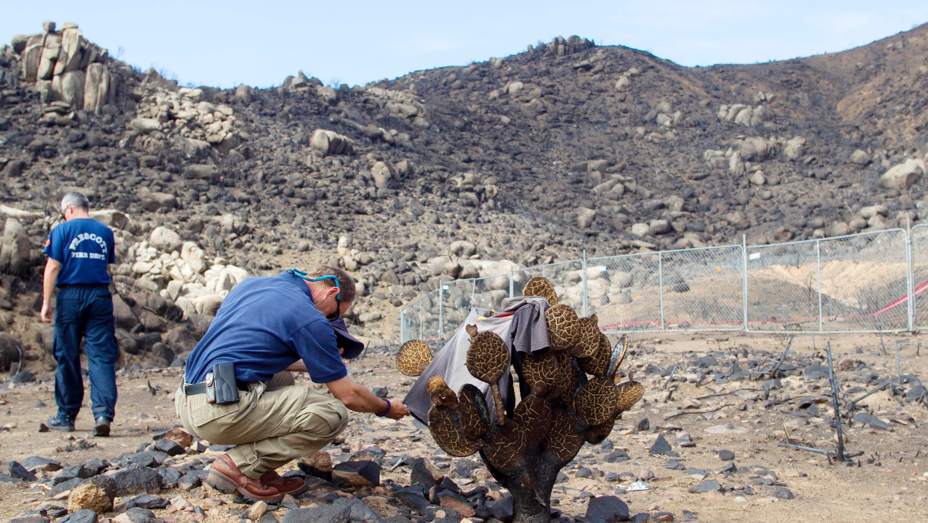 Yarnell Hill Fire Where hotshots died