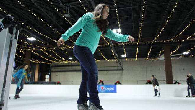 Residents glided on ice this weekend at the Centre of Tallahassee (formerly Tallahassee Mall). The rink will be open throughout the holiday season. It is part of a massive remodel of the facility that includes new spaces and services for clients.