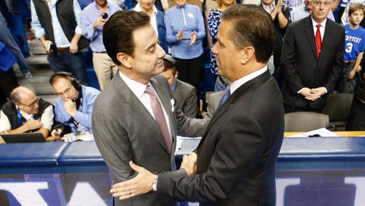 Rick Pitino reflects on emotional Rupp Arena return ahead of John Calipari ...