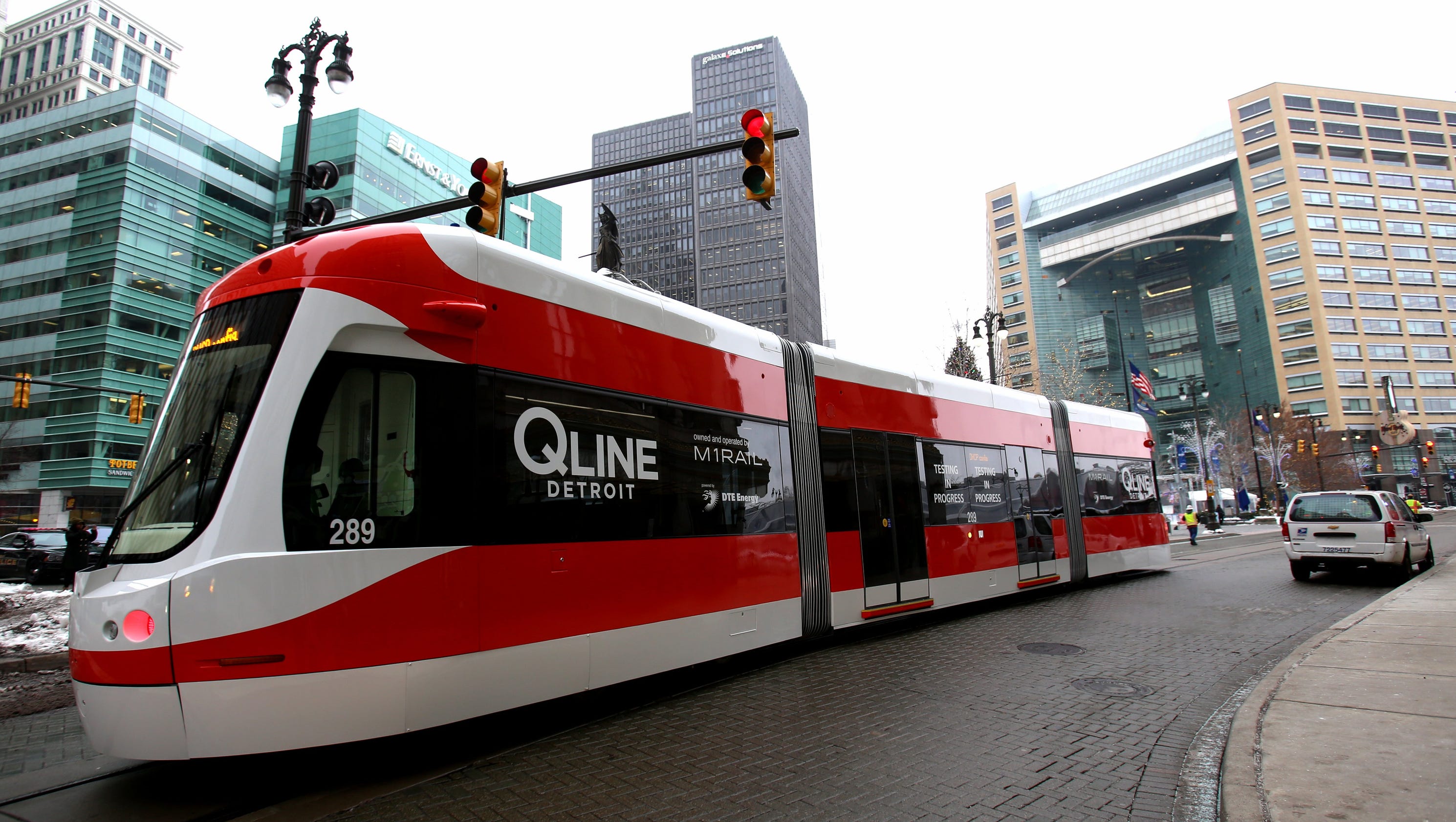 Detroit's QLINE light rail to launch May 12