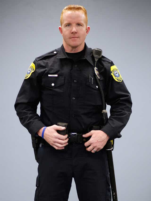 At 30 Lbs Police Gear More Than Guns Cuffs