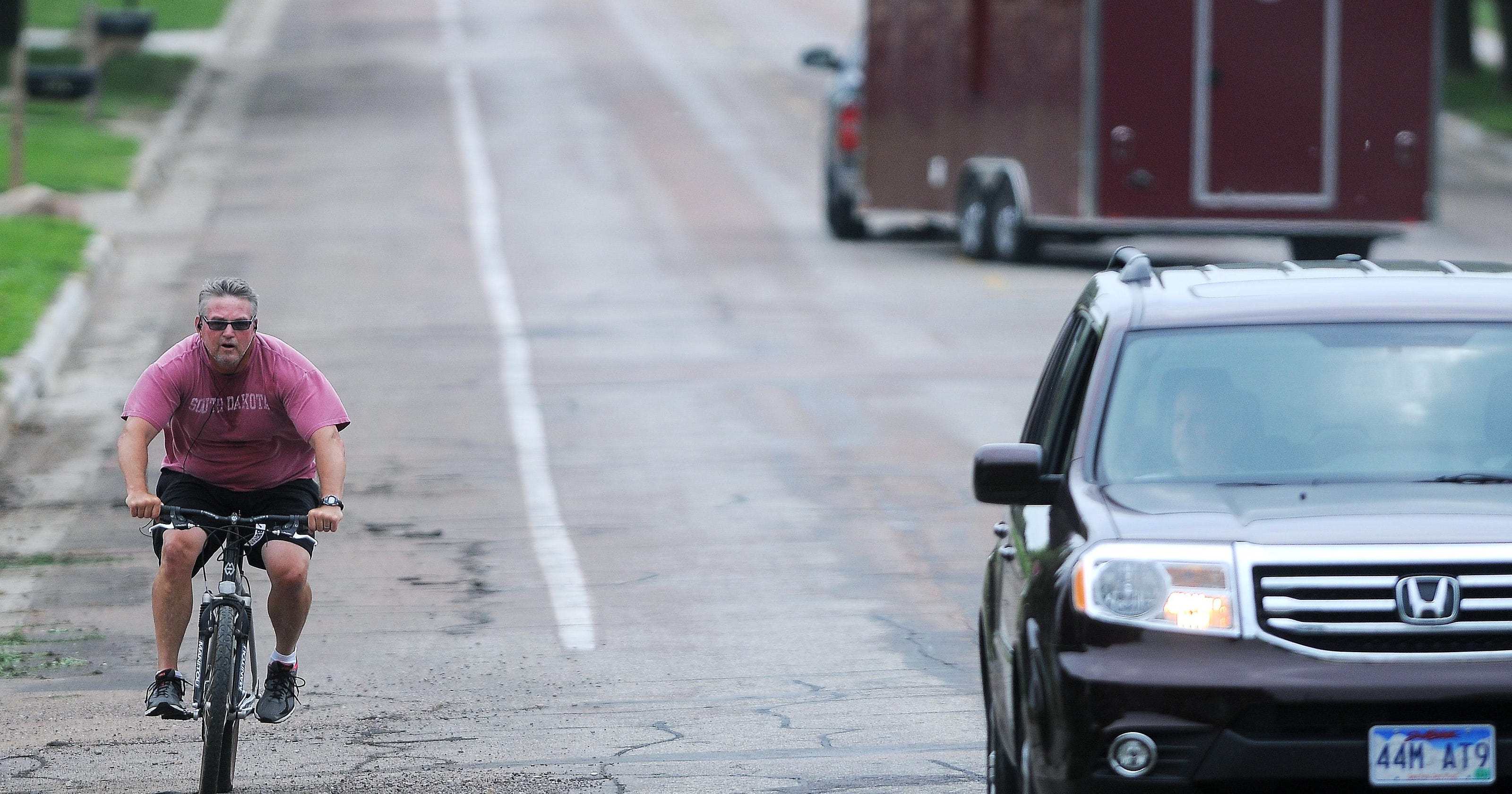 Most car vs. bicycle accidents happen on sidewalks
