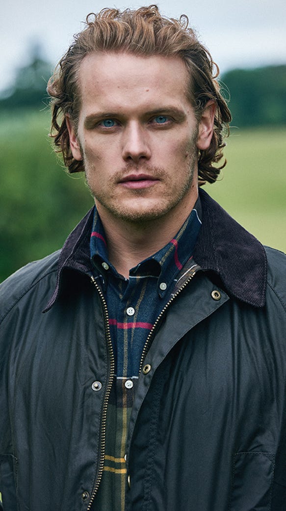 'Outlander's' Sam Heughan is the new face of Barbour, because obviously