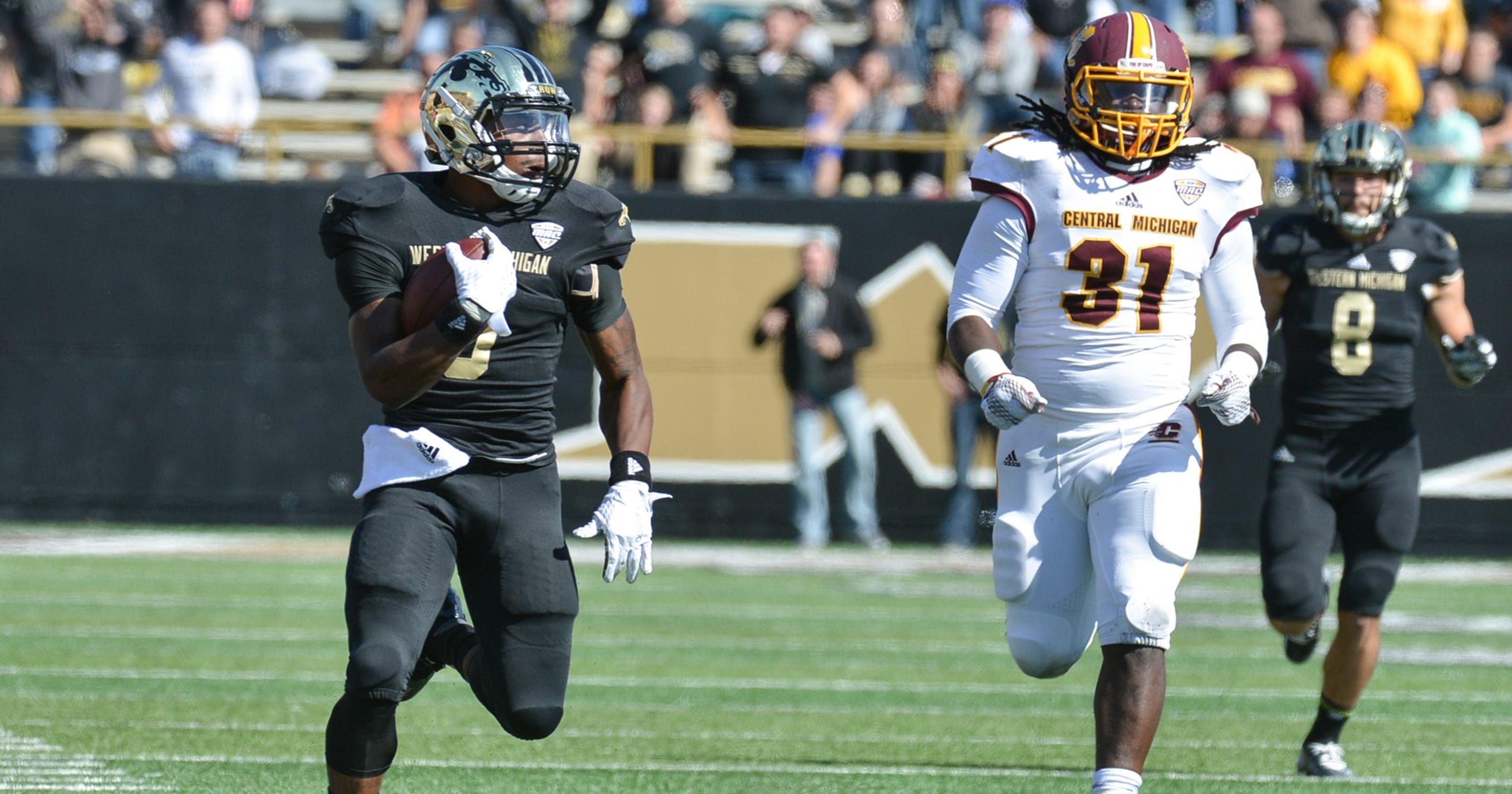 WMU's LeVante Bellamy among fastest players in college football