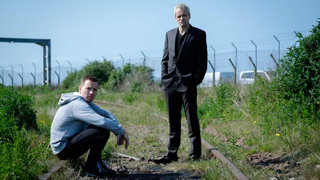 Ewan McGregor and Jonny Lee Miller in “T2: Trainspotting.”
