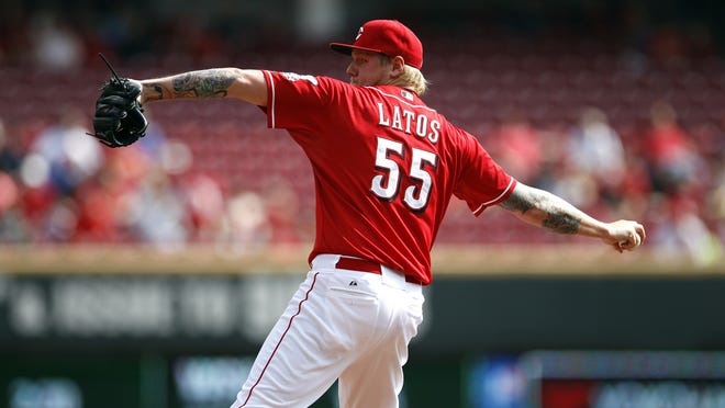 
Mat Latos is one of six Reds players projected to start the season on the disabled list.
