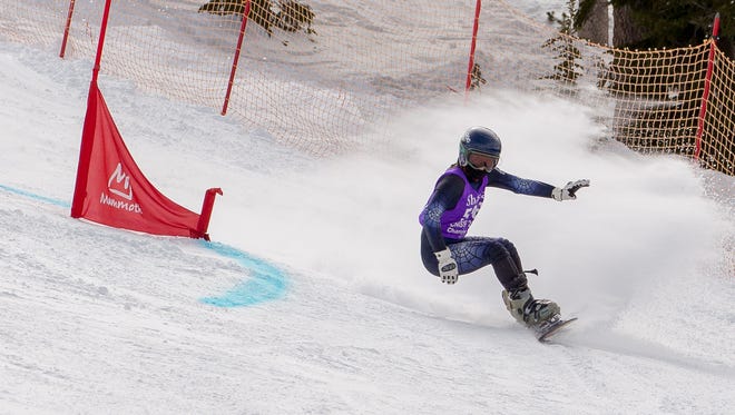 Shasta High's Sage Will won the combined women's snowboarding state championship last week at Mammoth Mountain Ski Resort.