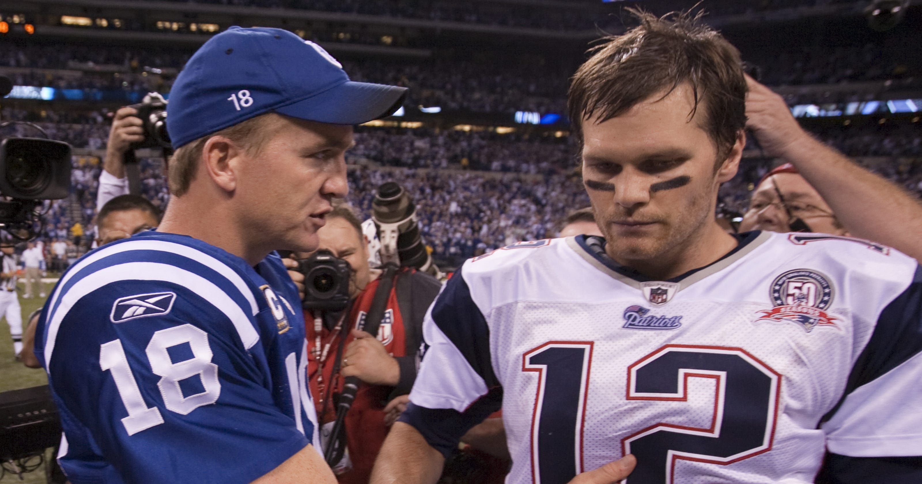peyton manning  tom brady