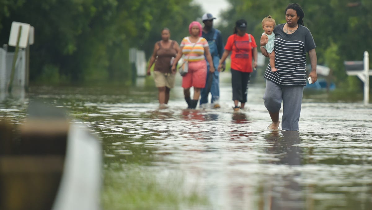 PHOTOS Flash Flooding in Carencro