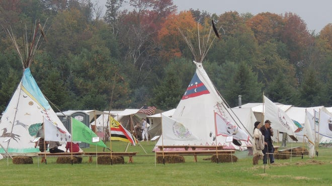 The 8th annual Ashippun Indian Summer event is being held Oct. 3-5 at the Ashippun Town Hall located six miles south of Highway 60, six miles north of Highway 16 at the corner of Highways O & P. The Native American Village will offer tipi tours. Other events include horse- drawn carriage rides, period and native traders, face-painting, trappers, Gatling gun demos, cannons, Indian artifact display, voyageur canoe rides and more.