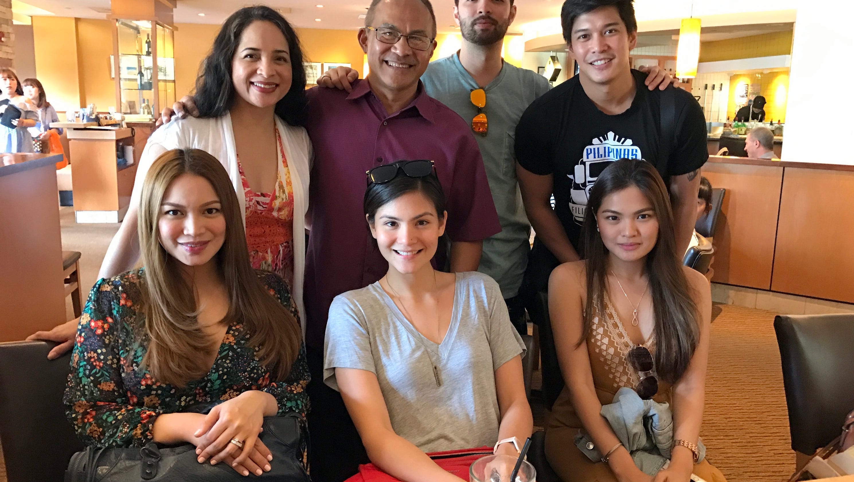 Filipino celebrities and athletes visit Guam