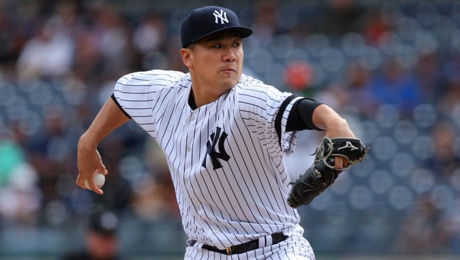 Masahiro Tanaka struck out 15 over seven innings against the Blue Jays.