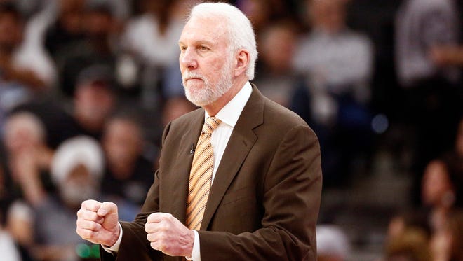 Gregg Popovich and the Spurs visited the Supreme Court on Monday.