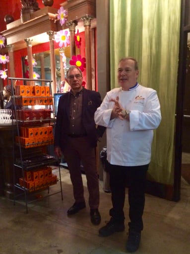 Jacques Torres introduces Eddy Van Belle, the founder