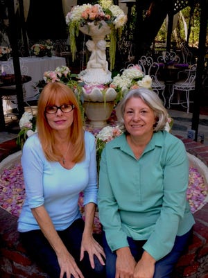 Debbie Pawlak (right) and her co-writer Cheryl Bartlam du Bois.