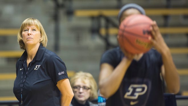Q A Purdue Women S Basketball Coach Sharon Versyp