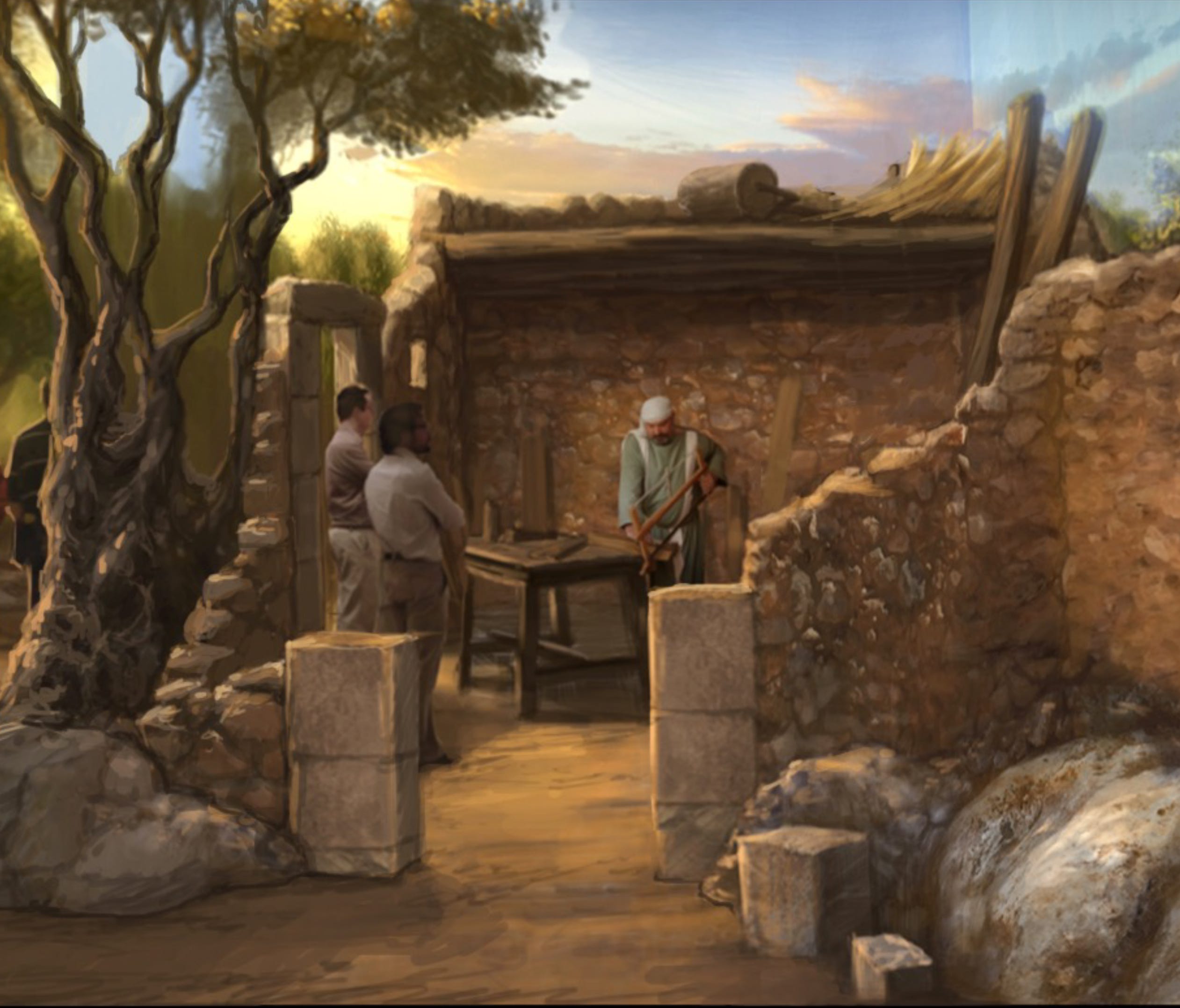 A completely immersive themed environment called The World of Jesus of Nazareth transports guests to a meticulous re-creation of a first-century village.