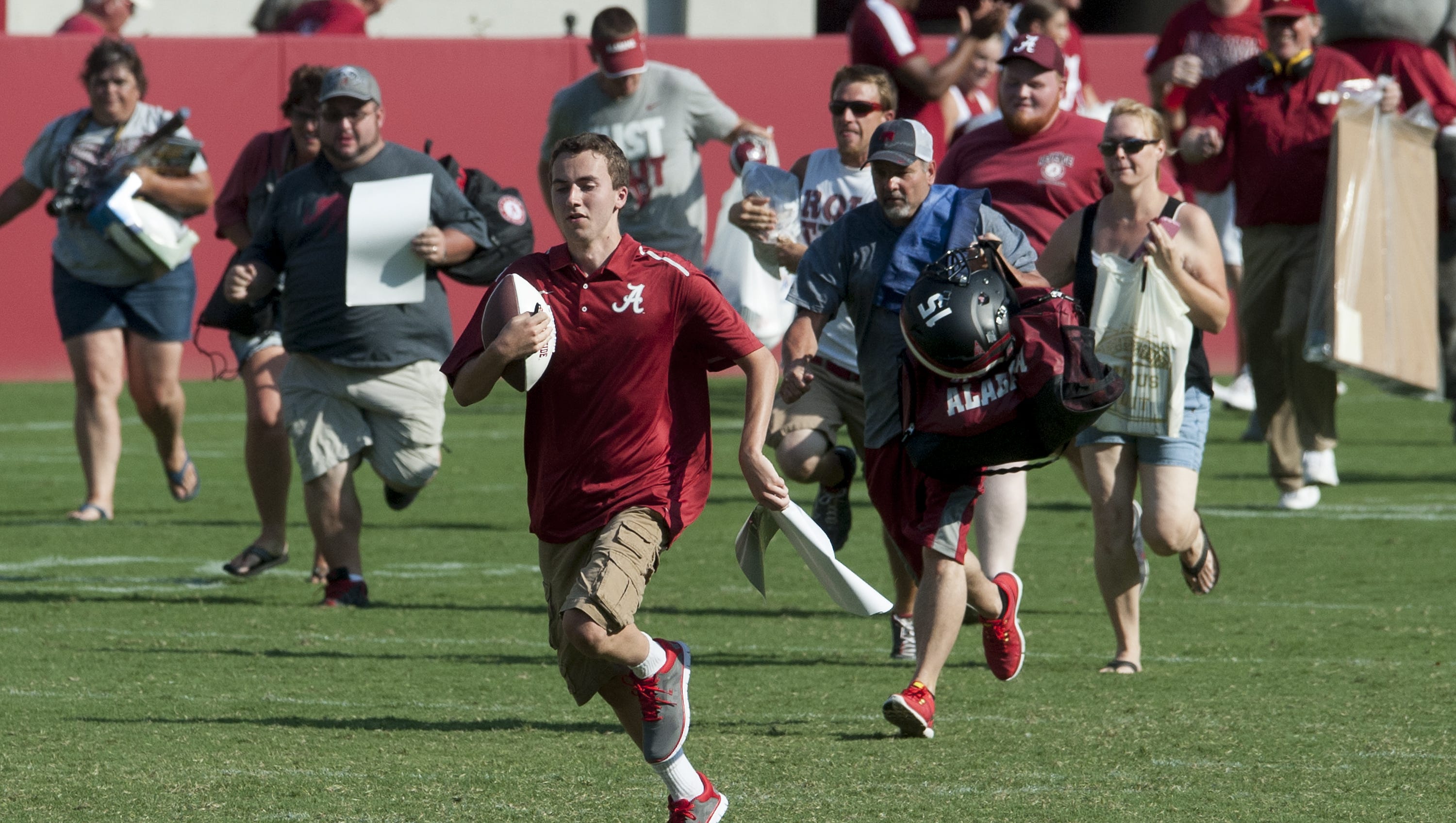 Alabama Football Covid Nil May End Running Of The Gumps Fan Day Alabama Football Covid Nil May End Running Of The Gumps Fan Day