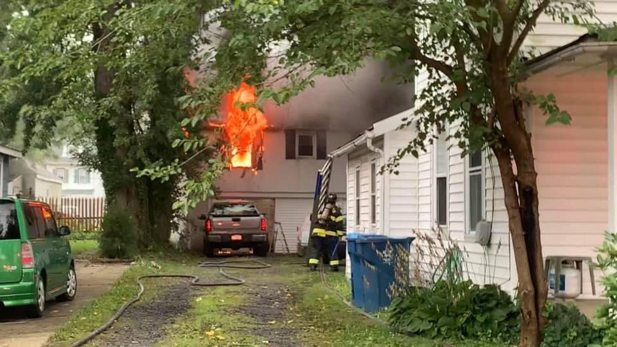 Apartment Destroyed In Bensalem Fire