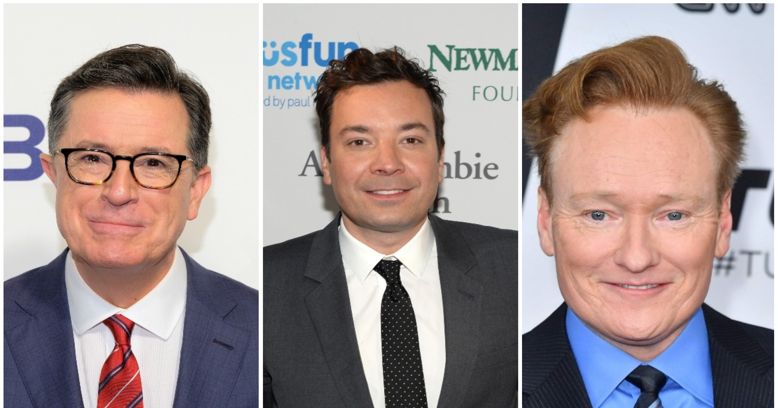 Colbert Fallon Conan Team For Response To Donald Trumps Insults