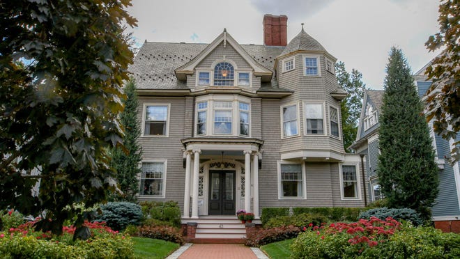 The home at 43 Orchard Ave., Providence, has 4,641 square feet of living space.