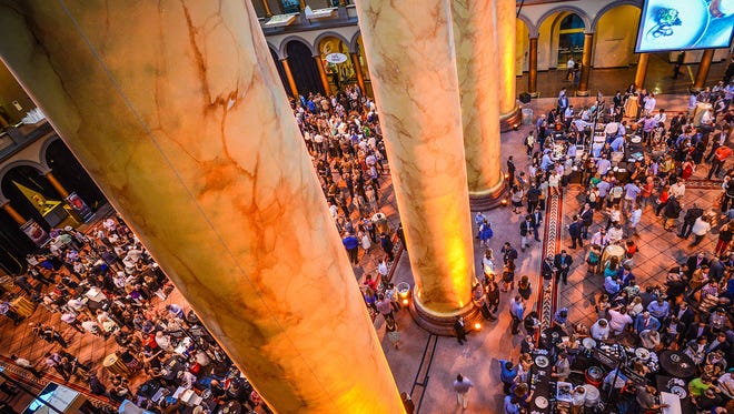 A scene from the 8th annual SAVOR: An American Craft Beer & Food Experience held at the National Building Museum in Washington, D.C. on June 5 and 6.
