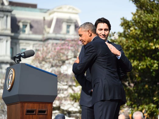 President Barack Obama and Canada's Prime Minister