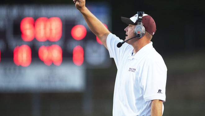 Owen football coach Nathan Padgett won his first game with the Warhorses on Friday at Avery County.