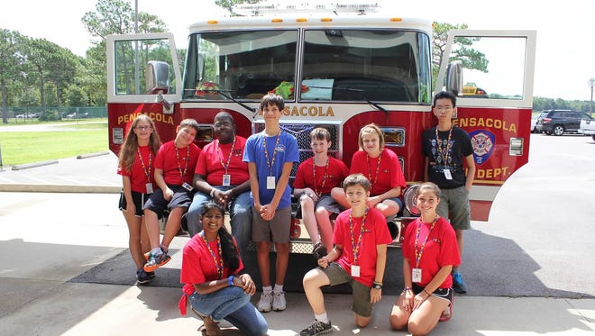 Community outings give real-world opportunities for campers to practice skills.