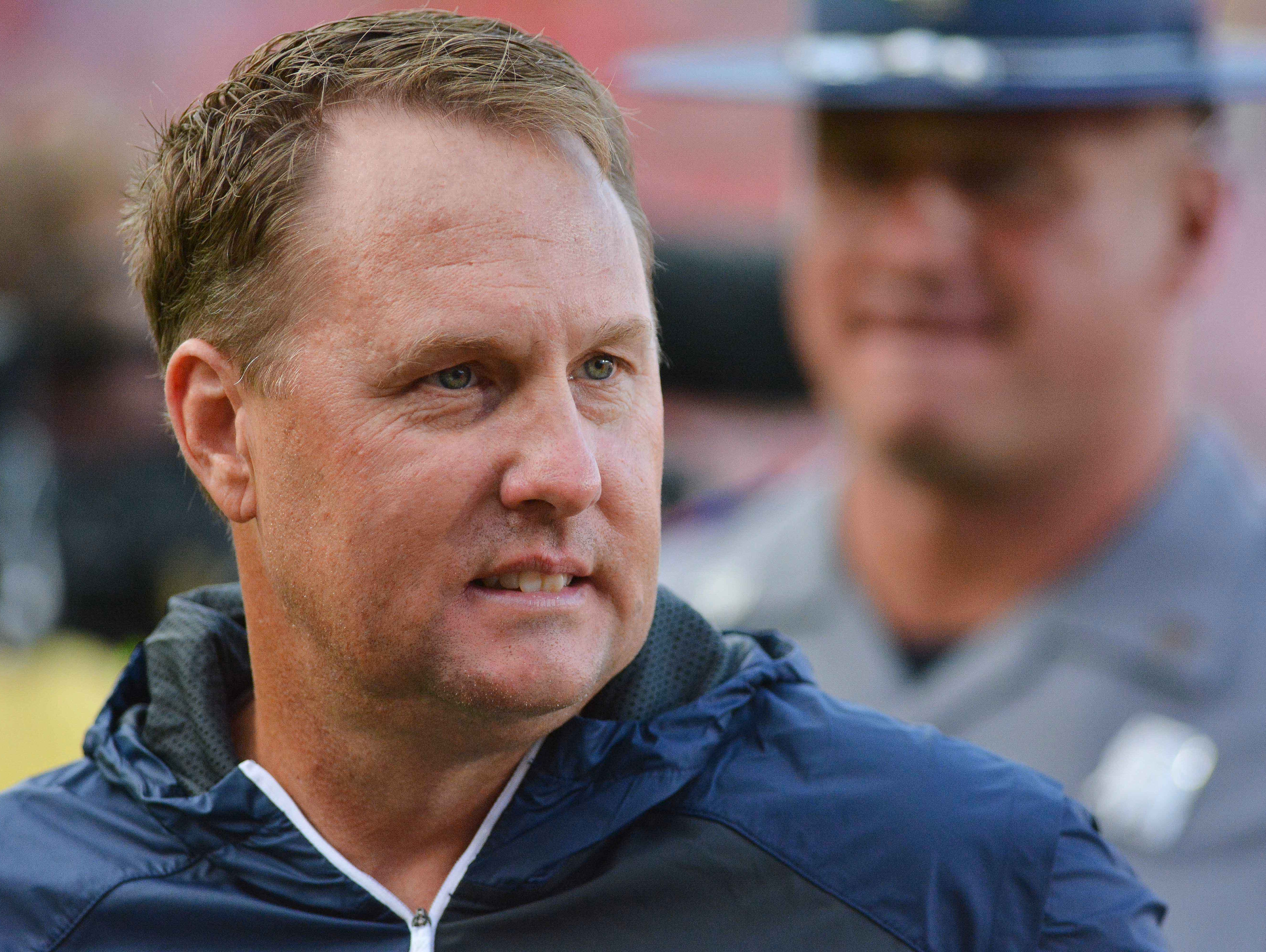 Hugh Freeze was head coach at Ole Miss for five seasons.