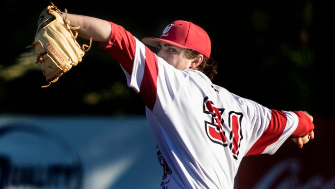 Wyatt Marks went 6.1 innings for the Ragin' Cajuns in their 2-1 loss Texas State on Saturday at M.L. "Tigue" Moore Field.