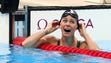 Pernille Blume (DEN) reacts after winning the women's