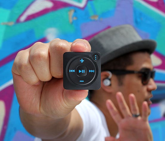 The first on-the-go Spotify music player without the need for a smartphone or an Internet connection.