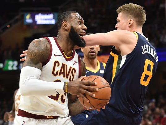 NBA: Utah Jazz at Cleveland Cavaliers