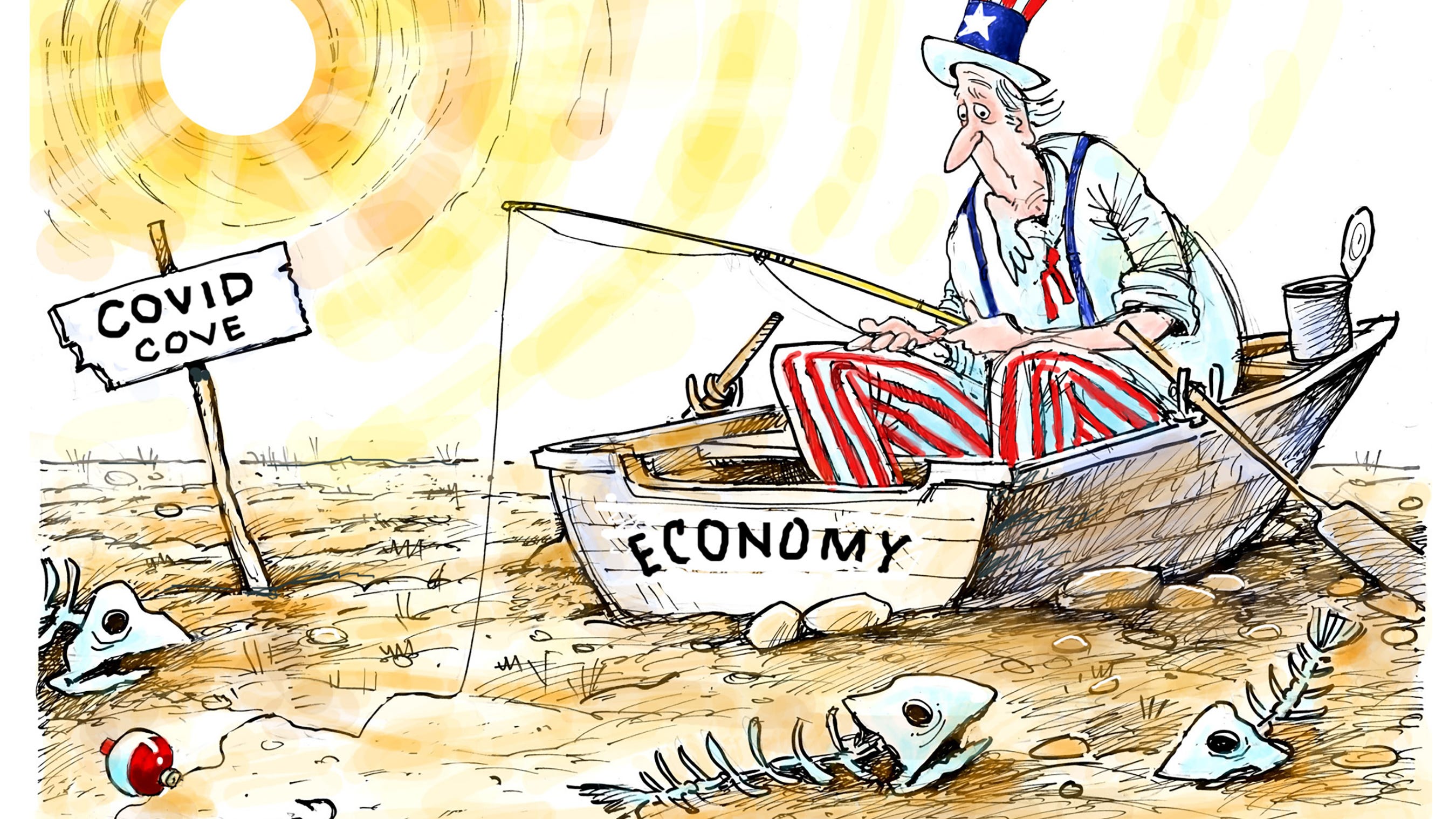 Granlund Cartoon Economy Drought