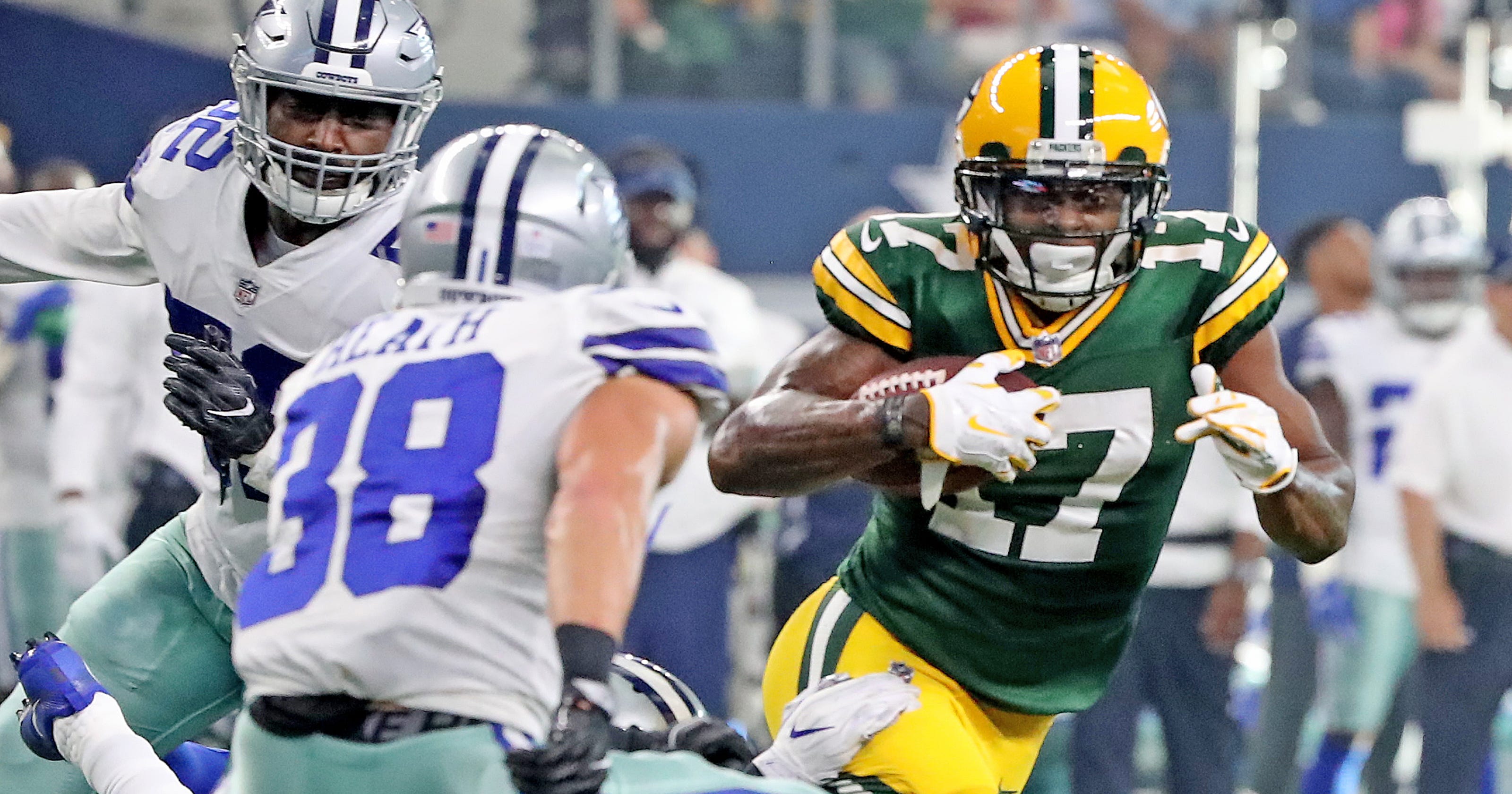 Green Bay Packers vs. Dallas Cowboys Injuries could prove costly