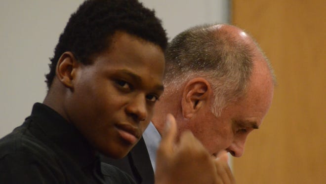 Charles Coleman with his attorney, John Vincent.