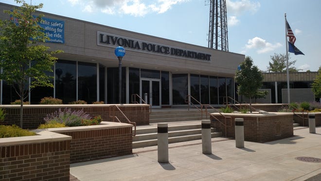 The Livonia police station.