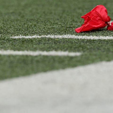 BALTIMORE, MD - SEPTEMBER 27: A red challenge...