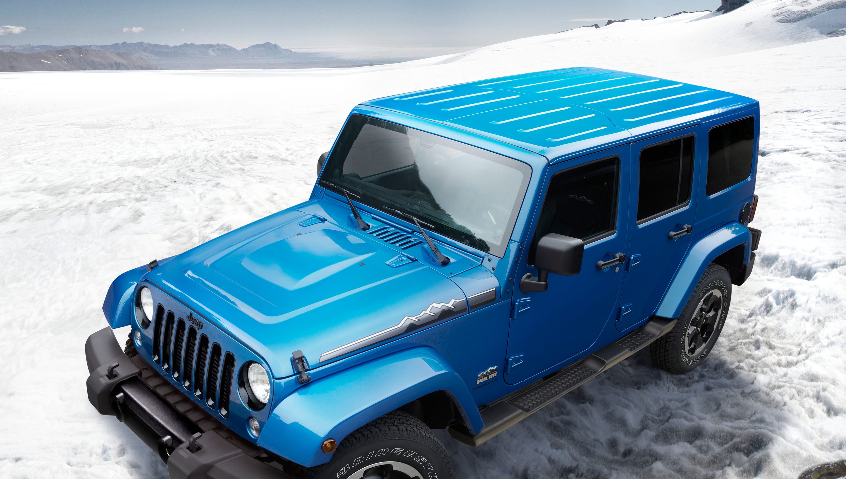 Jeep Wrangler Polar to dominate snow