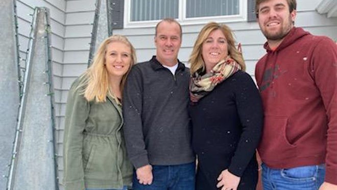 Tim and Brenda Froeber are pictured with their kids, Amber, left, and Luke, right.