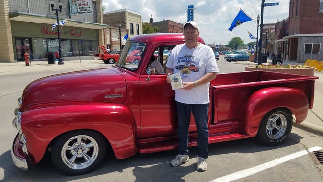 Bruce Anderson of Sunburg took home Best of Show last year with this beautifully customized 1954 Chevrolet pickup.