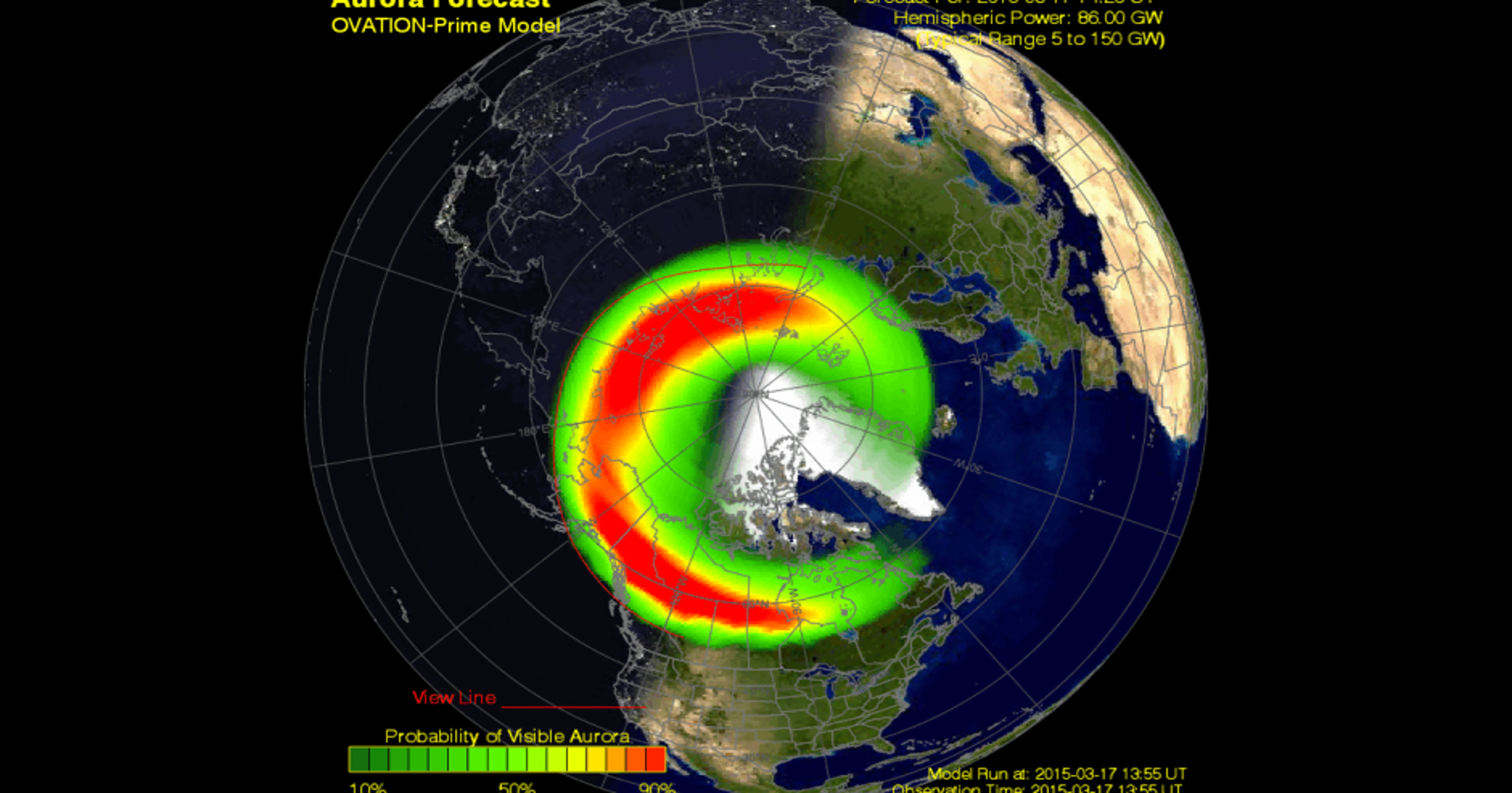 Severe solar storm hitting Earth