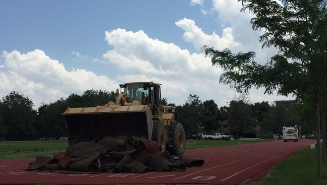 Construction on a $2.4 million renovation of Jack Christiansen Track has begun on the campus of CSU.