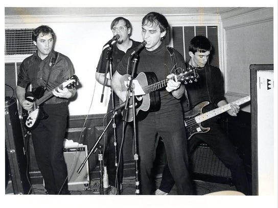 An early shot of the Smithereens: Jim Babjak (left