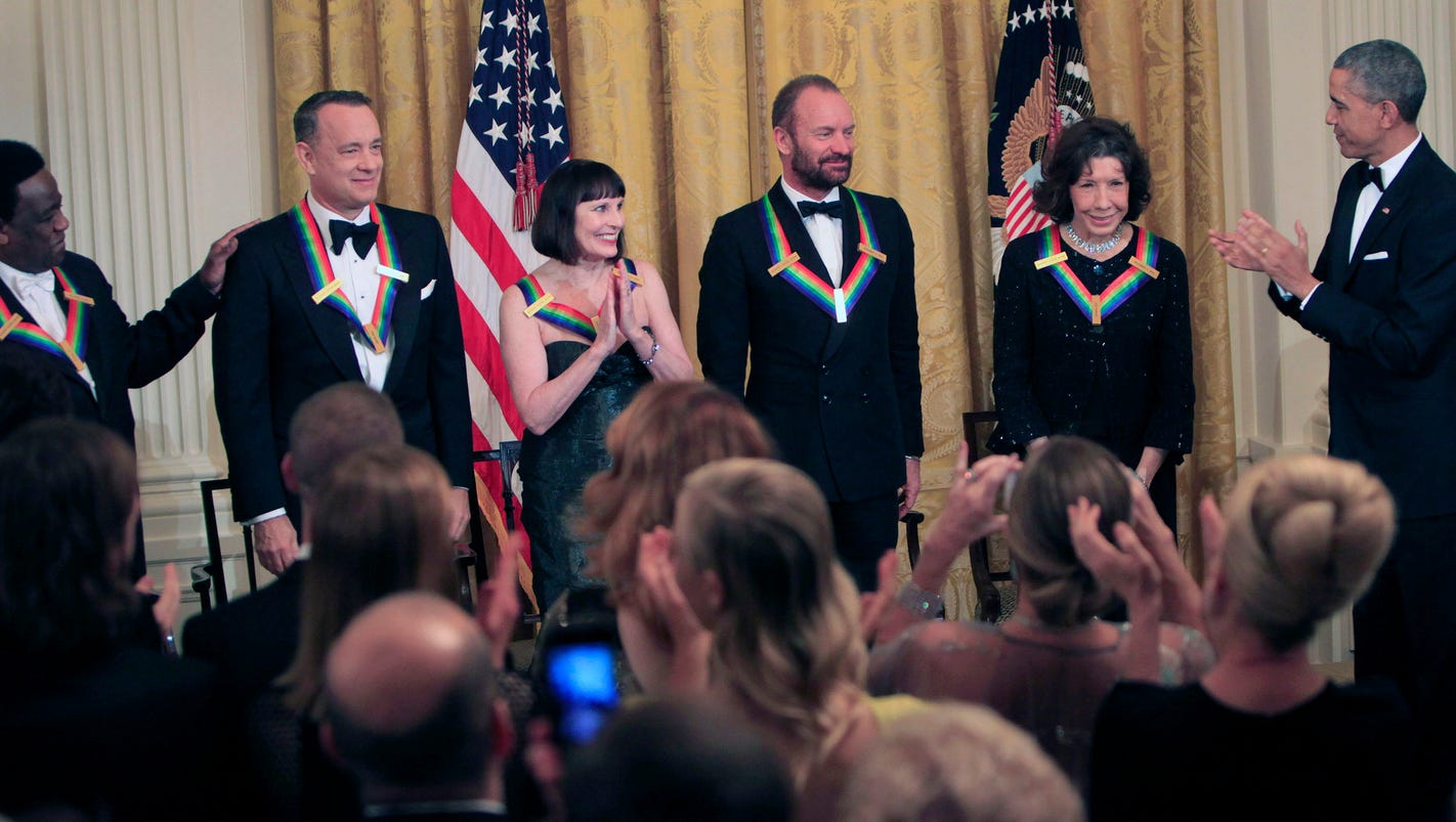 Tom Hanks, Sting saluted at Kennedy Center Honors gala