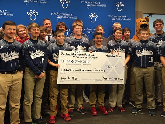 The Red Land Little League team raised more than $24,400