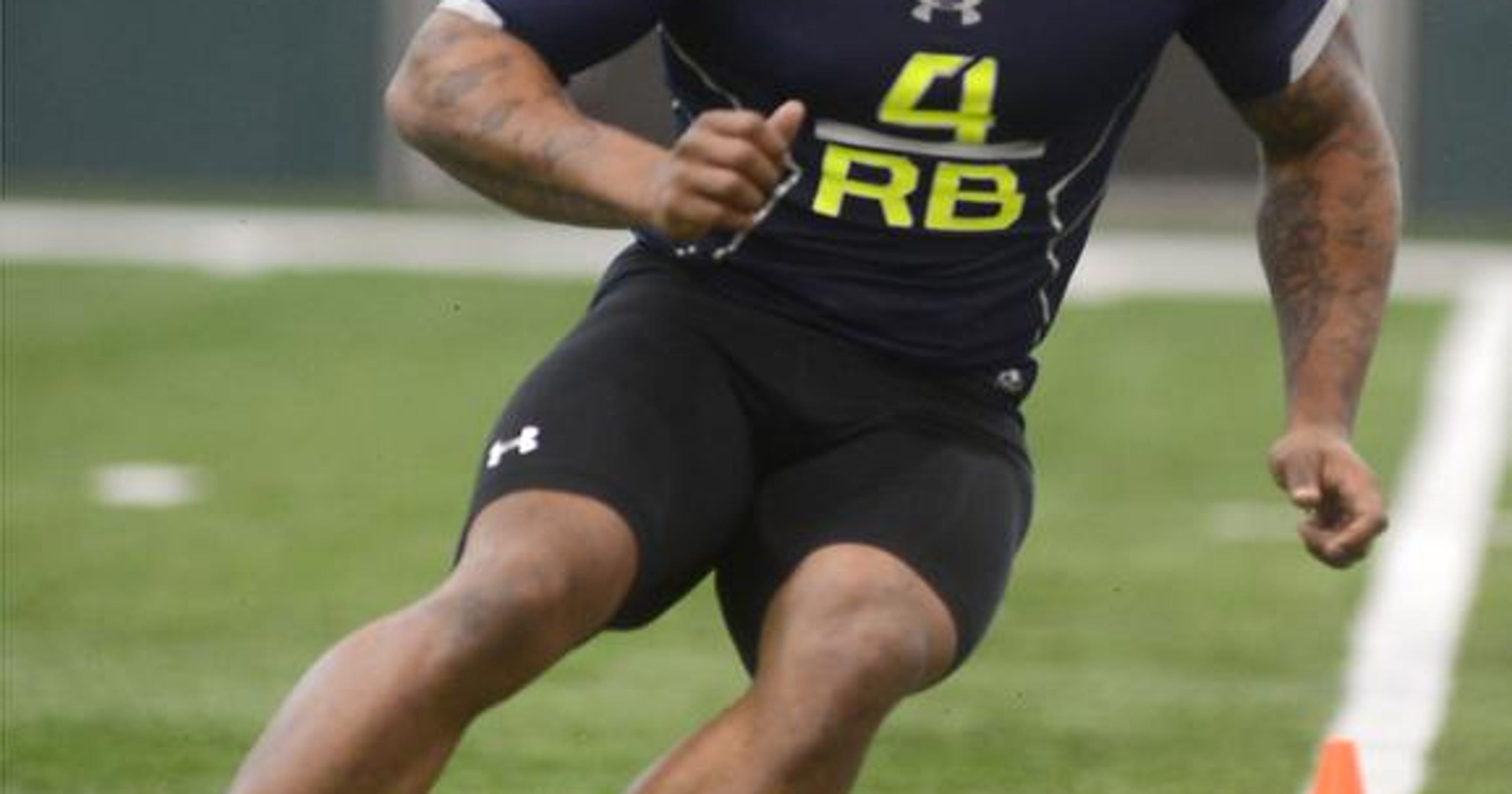 Kapri Bibbs improves 40 time at Colorado State’s pro day, still