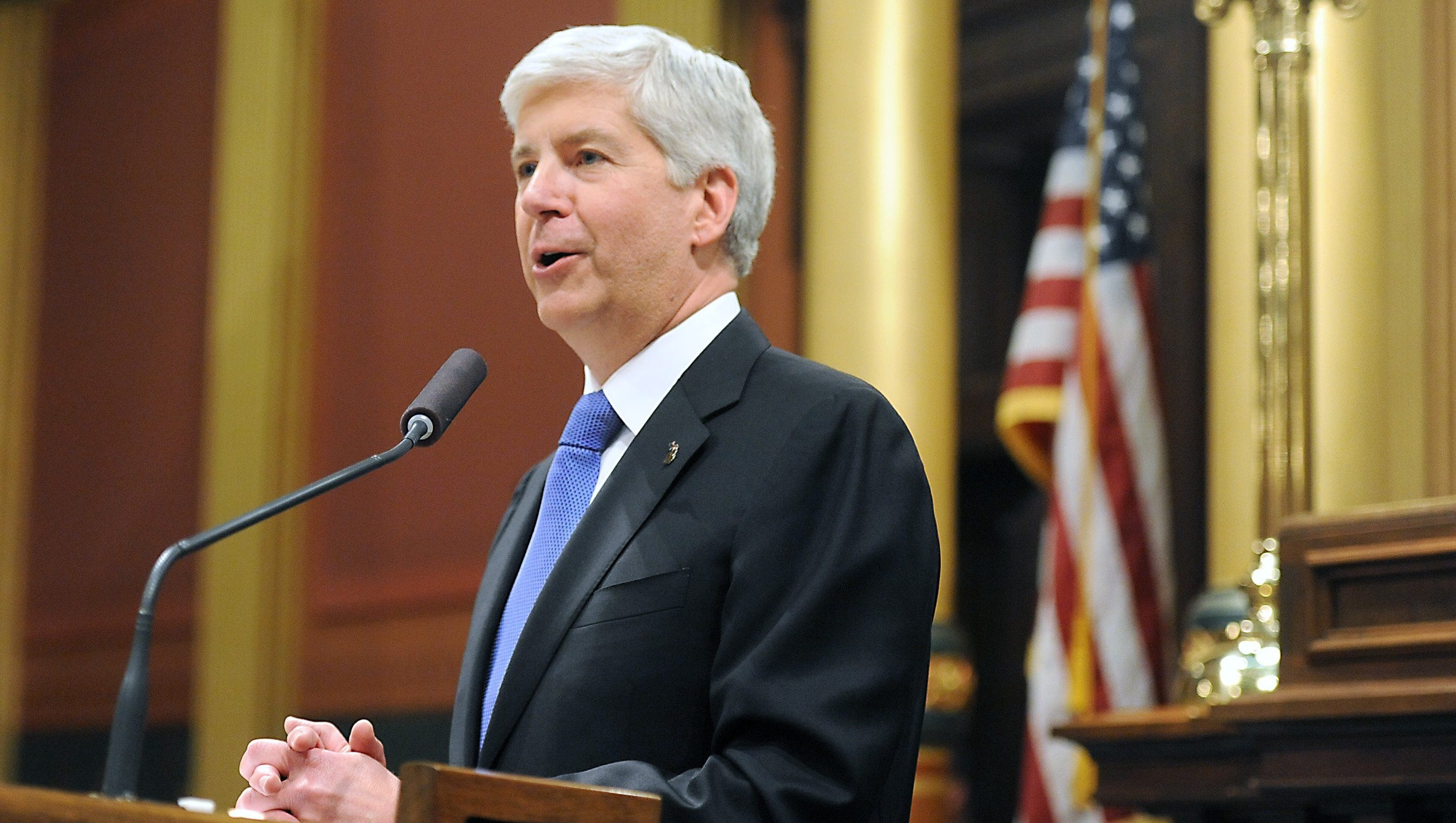 Snyder I would veto a religious freedom bill